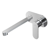 Parisi Ellisse II Wall Mixer with 220mm Spout on Elliptical Plate | Chrome